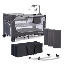 LIT PARAPLUIE LEODY AVEC ACCESSOIRES - GRIS - KINDERKRAFT